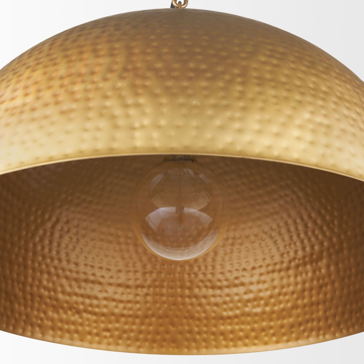 Karina Pendant Light Brass-tone Metal | 24’’ Round - pendant-light
