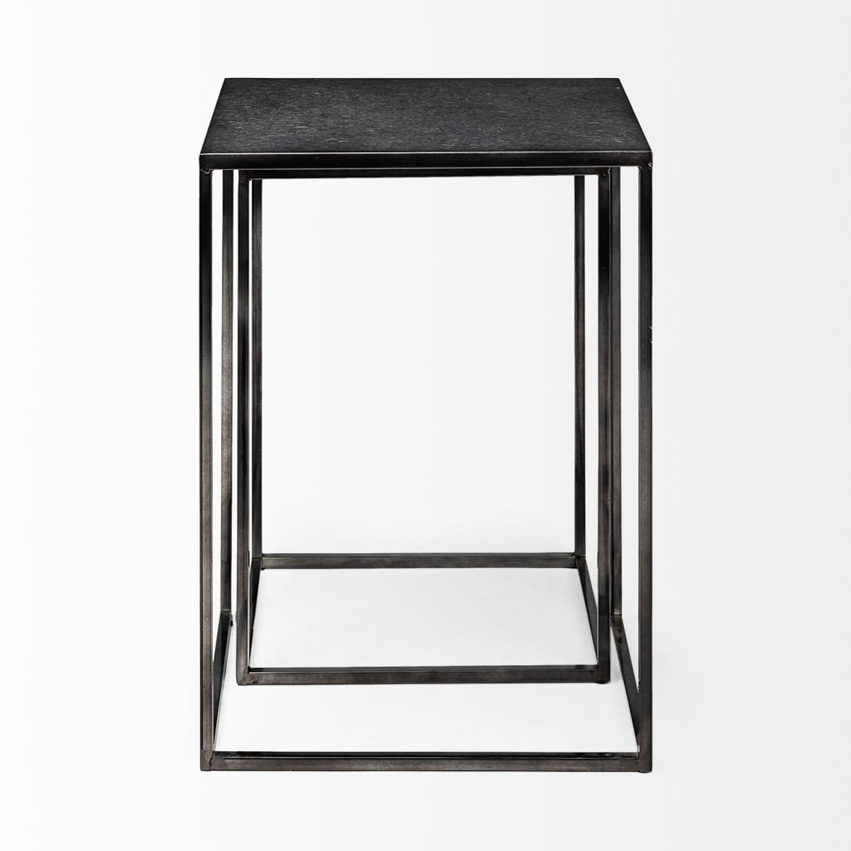 Kasey Accent Table Black Metal - accent-tables