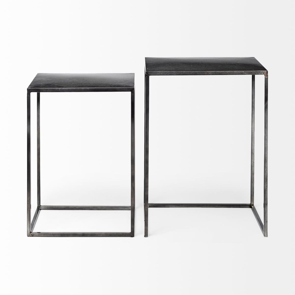 Kasey Accent Table Black Metal - accent-tables