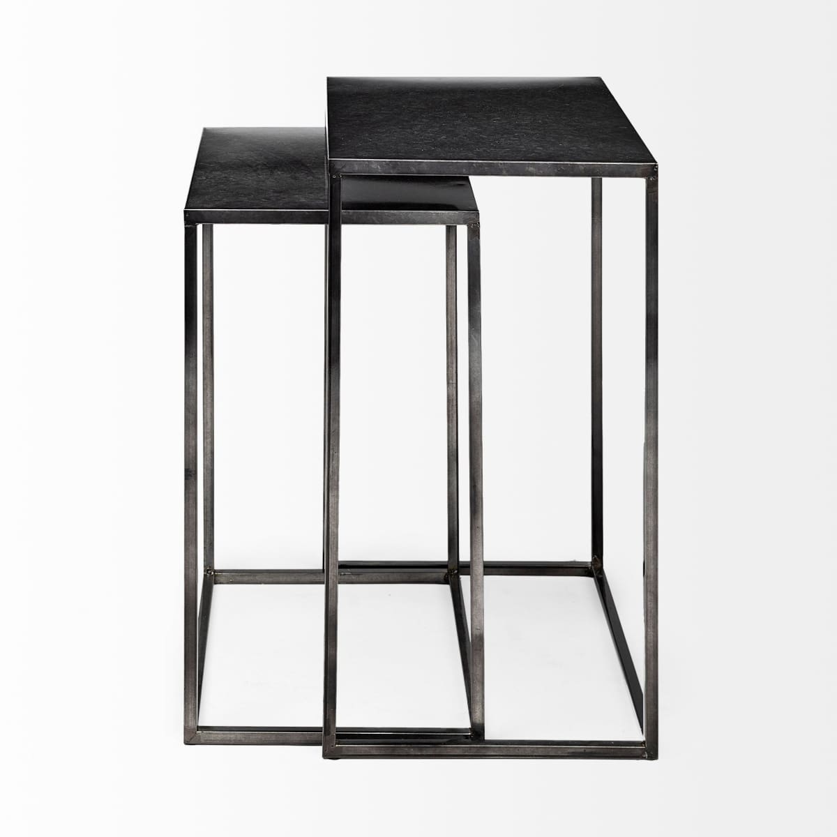Kasey Accent Table Black Metal - accent-tables