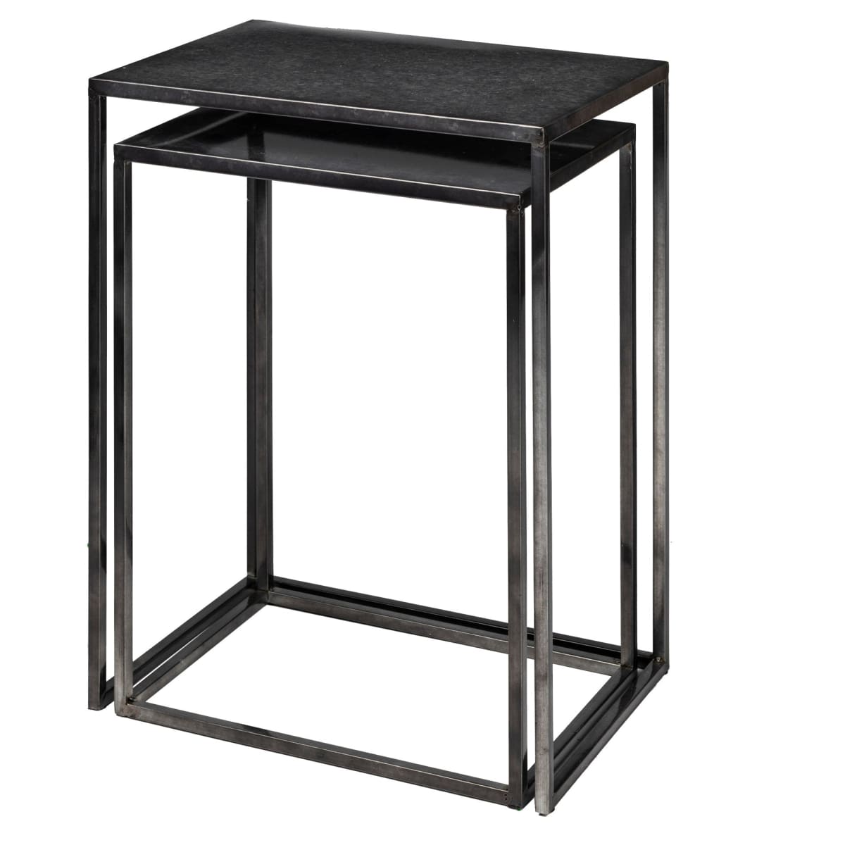 Kasey Accent Table Black Metal - accent-tables