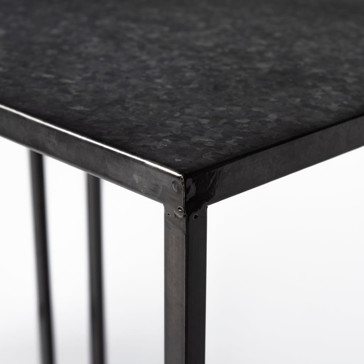 Kasey Accent Table Black Metal - accent-tables