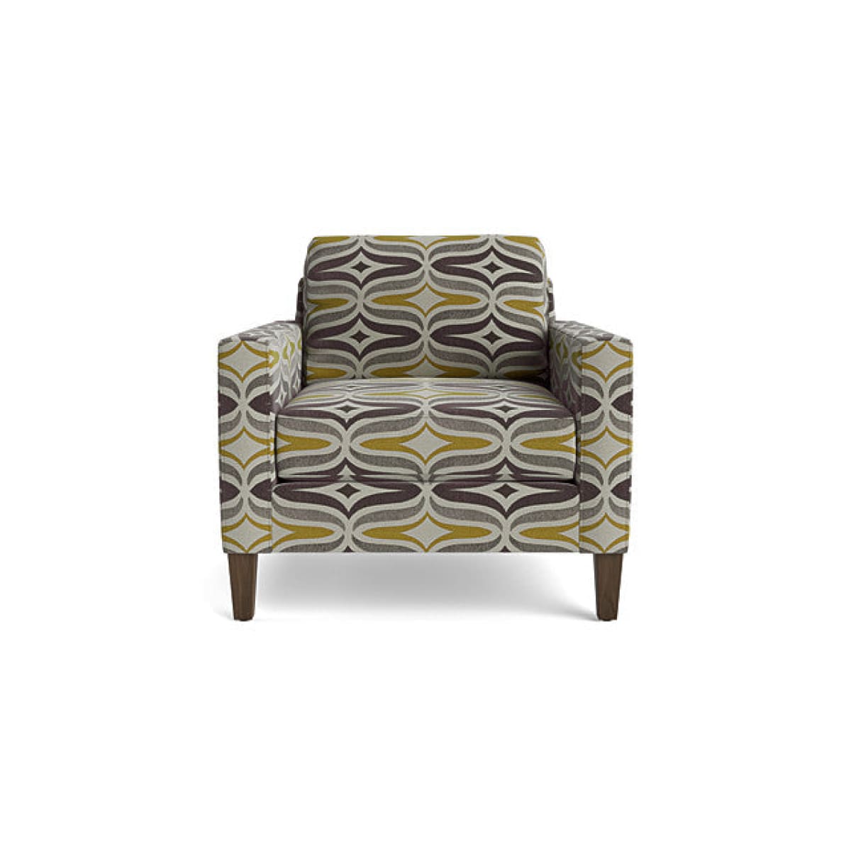Kent Accent Chair - Barton Chinchilla