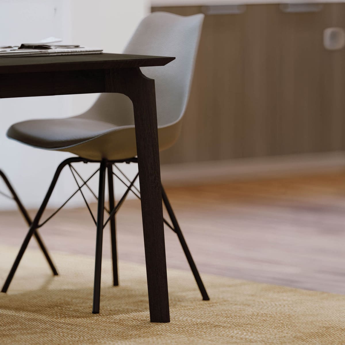 Kenzo Dining Table 71” - Black - lh-import-dining-tables