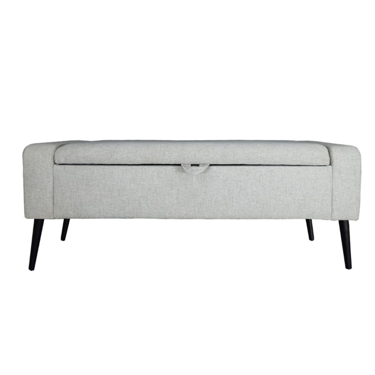 Khloe Storage Bench - Sand - lh-import-dining-benches