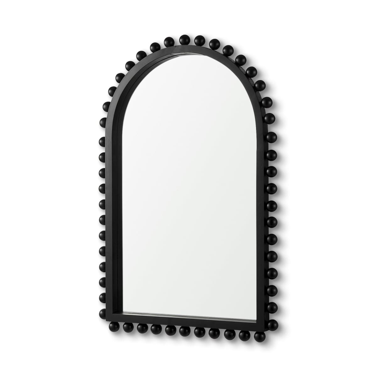 Leeds Wall Mirror Black Wood | Arch - wall-mirrors-grouped