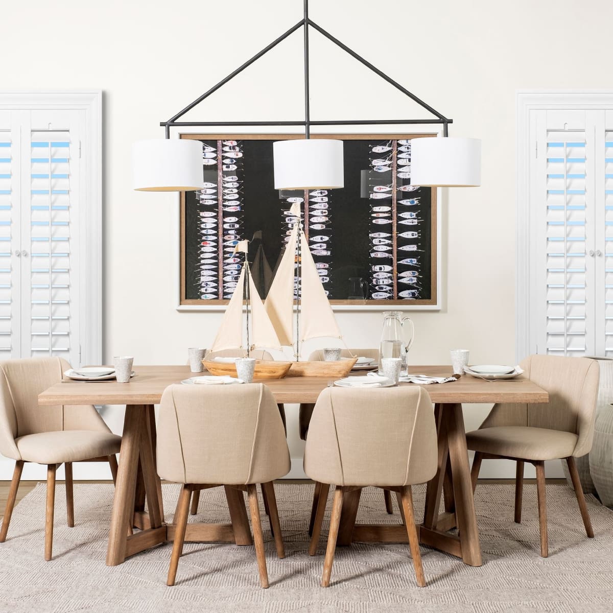 Legolas Dining Table Brown Wood | Rectangle - dining-table