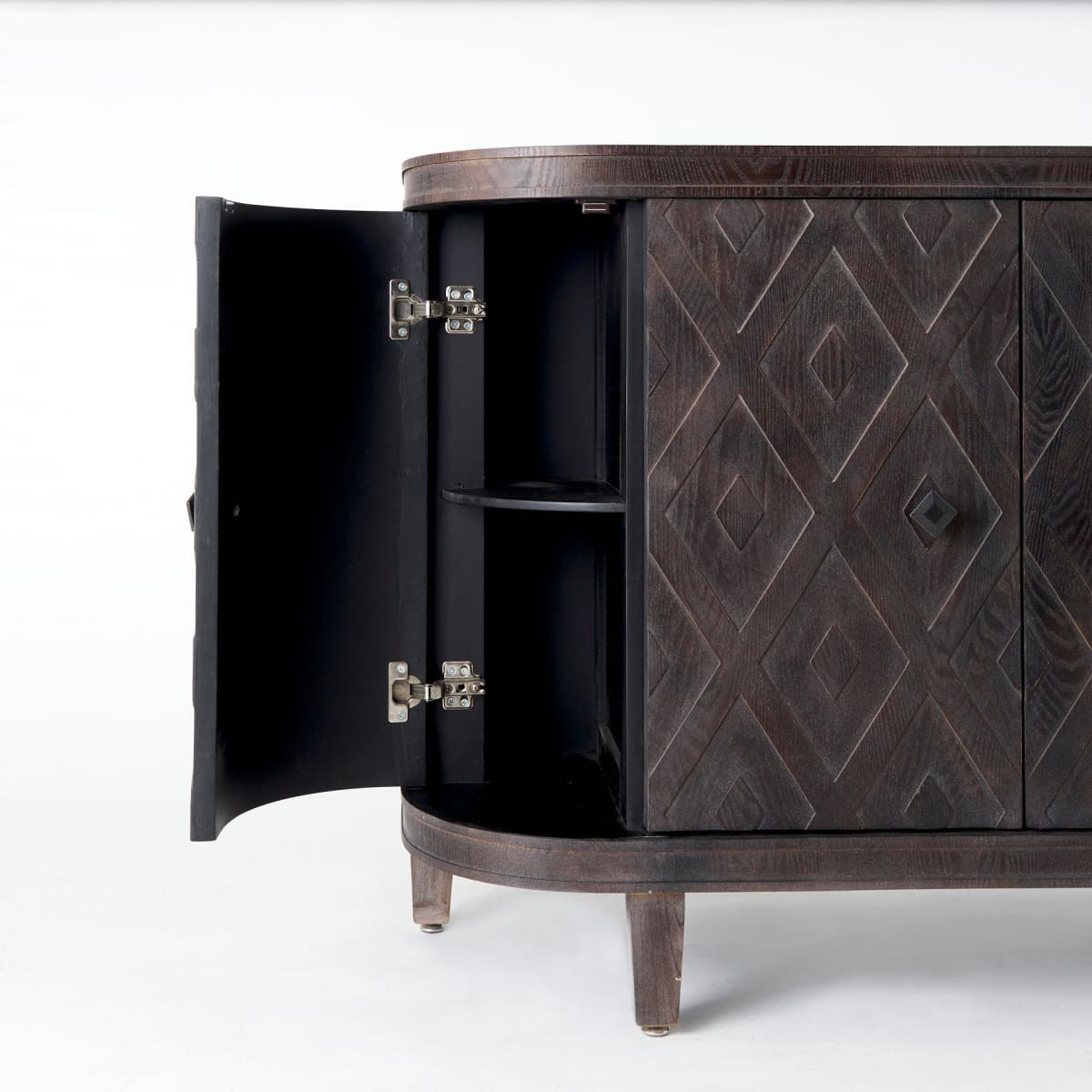 Lennon Accent Cabinet Brown Wood | 47L - acc-chest-cabinets