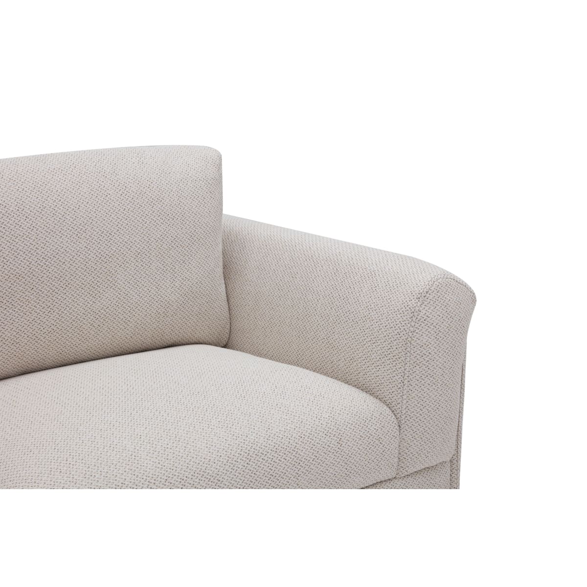 Leo Left-Hand Facing Sectional | Beige Fabric - lh-import-sectionals