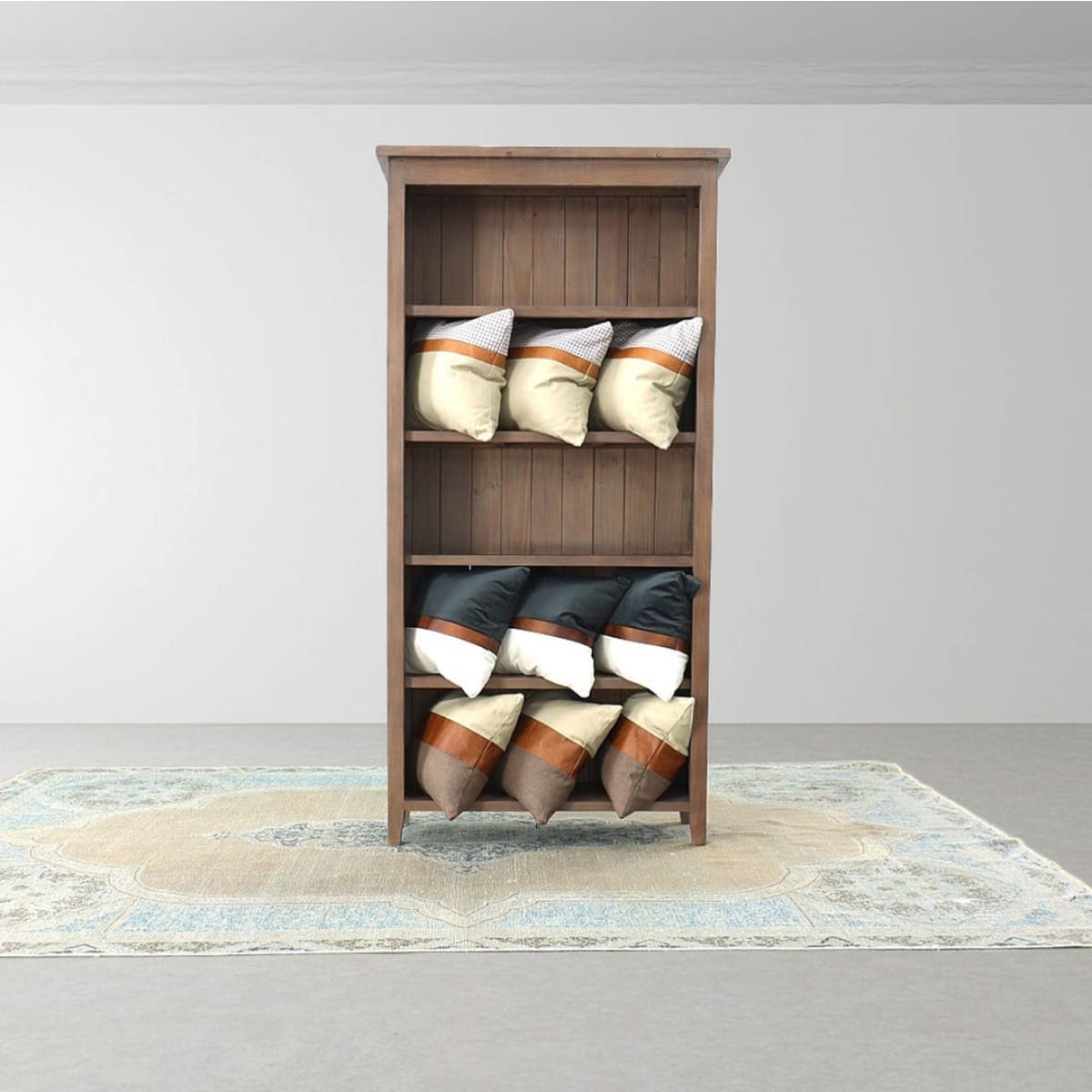 Lifestyle Bookcase - Sundried - lh-import-shelving-storage
