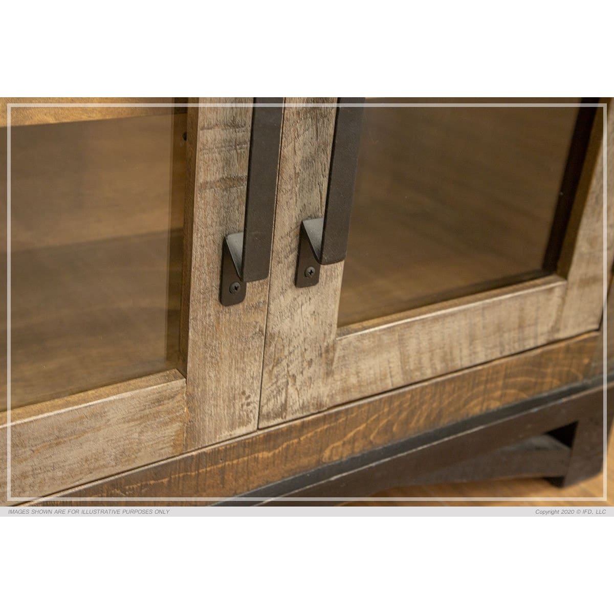Loft Brown Server - 35-1/2 x 15-3/4 x 35-1/2 - accent cabinet