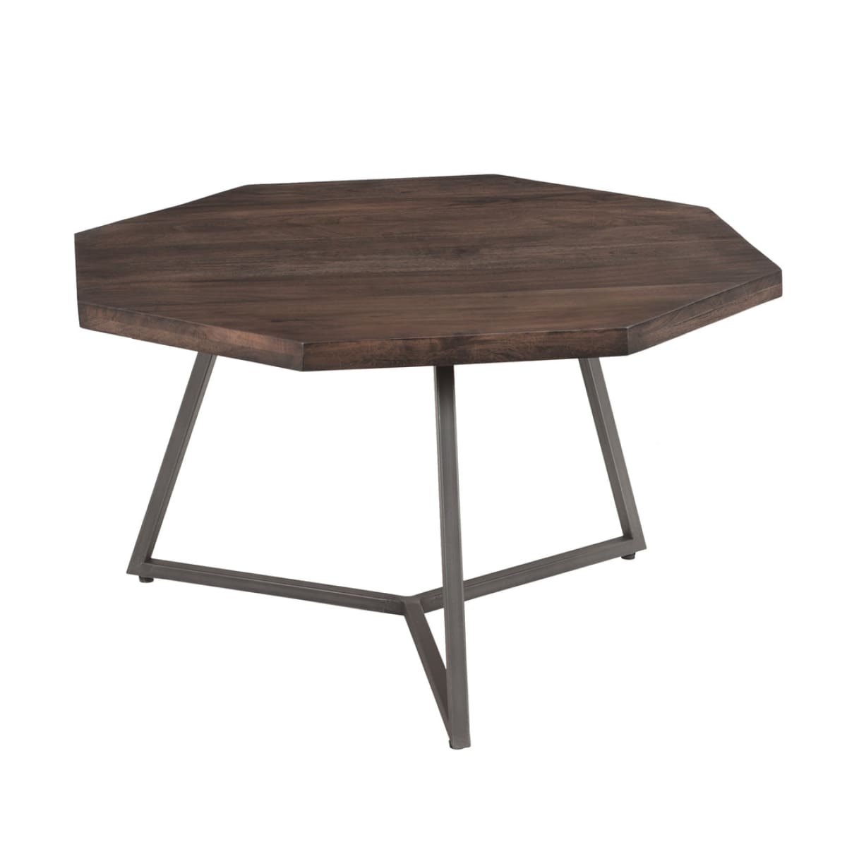 Loft Octagon Nesting Coffee Table Set Of 2 - Vinegar - lh-import-coffee-tables