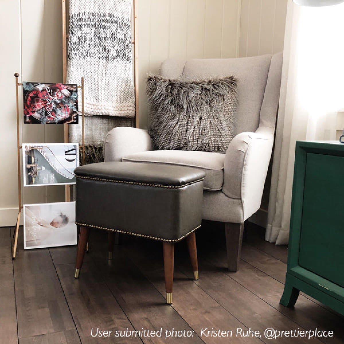 Lorette Wing Back Chair - accent-chairs