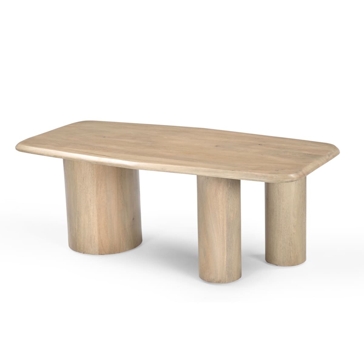 Lotus Mango Wood Coffee Table - 47X24X17.5 - coffee-tables
