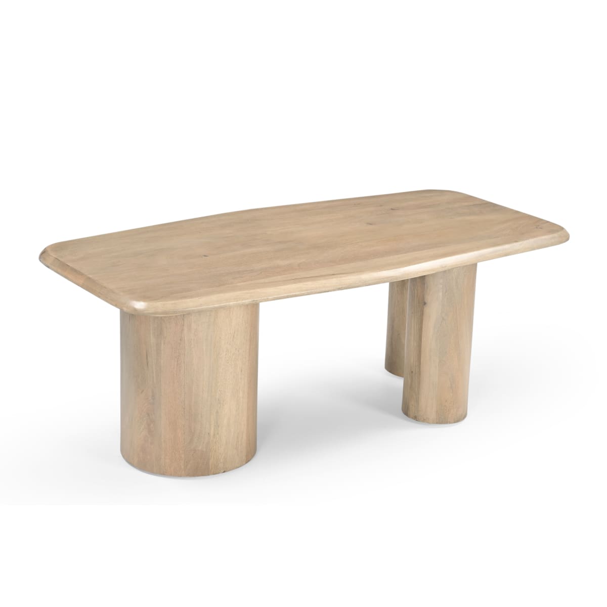 Lotus Mango Wood Coffee Table - 47X24X17.5 - coffee-tables