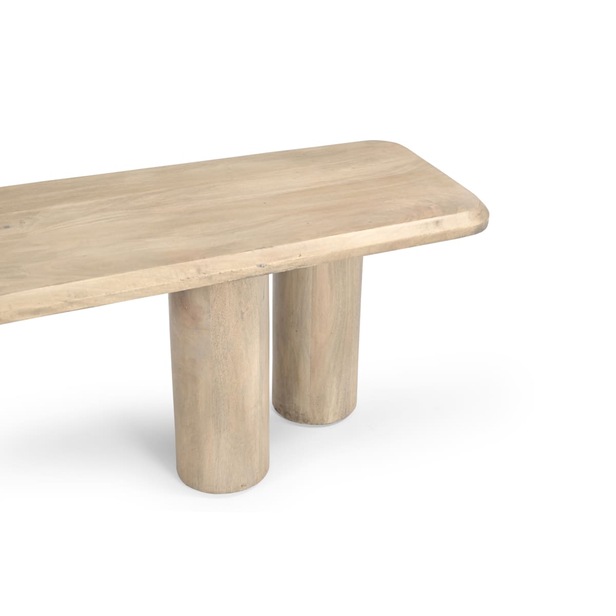 Lotus Mango Wood Dining Table - 70.87W X 35.43D X 30H. - dining-table