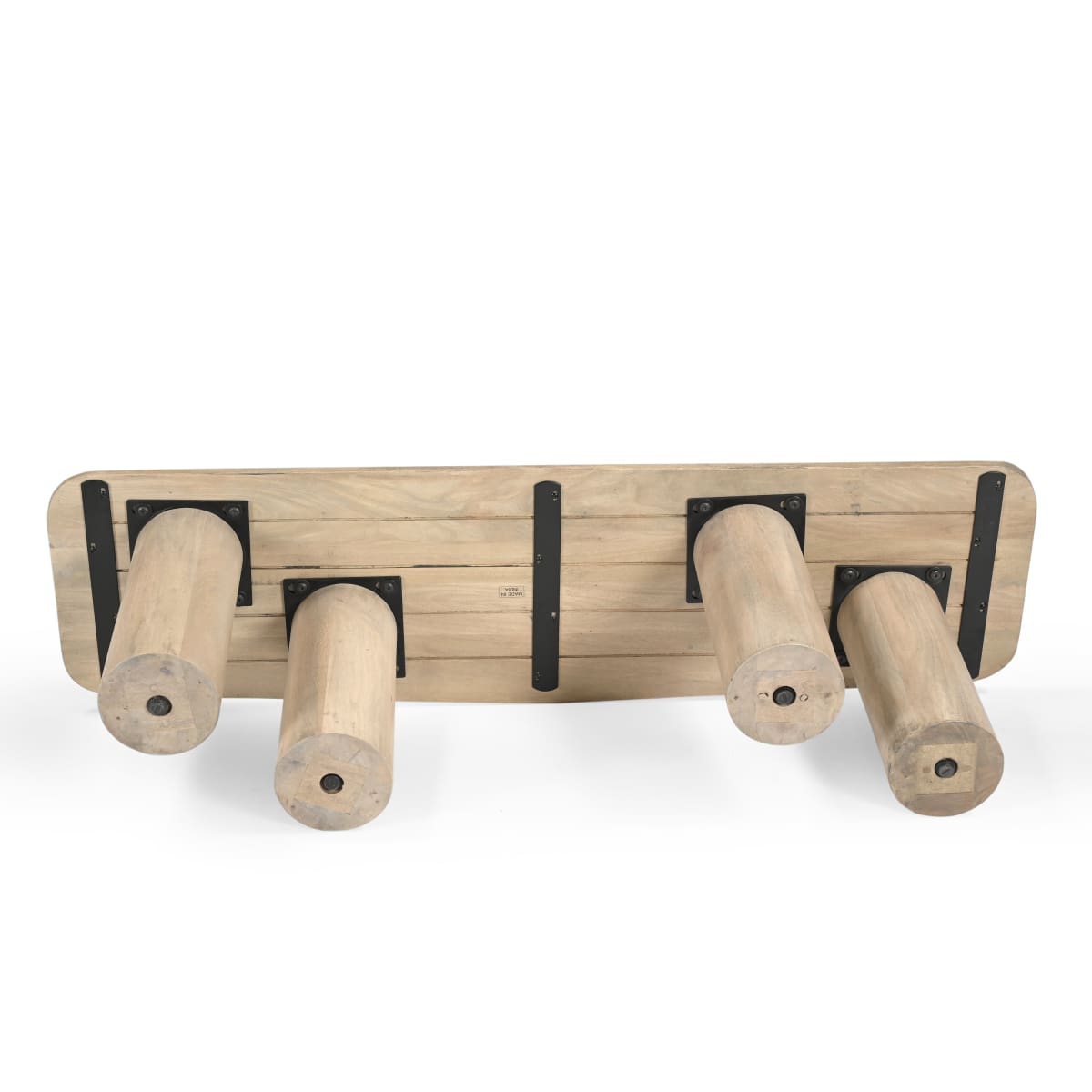 Lotus Mango Wood Dining Table - 70.87W X 35.43D X 30H. - dining-table