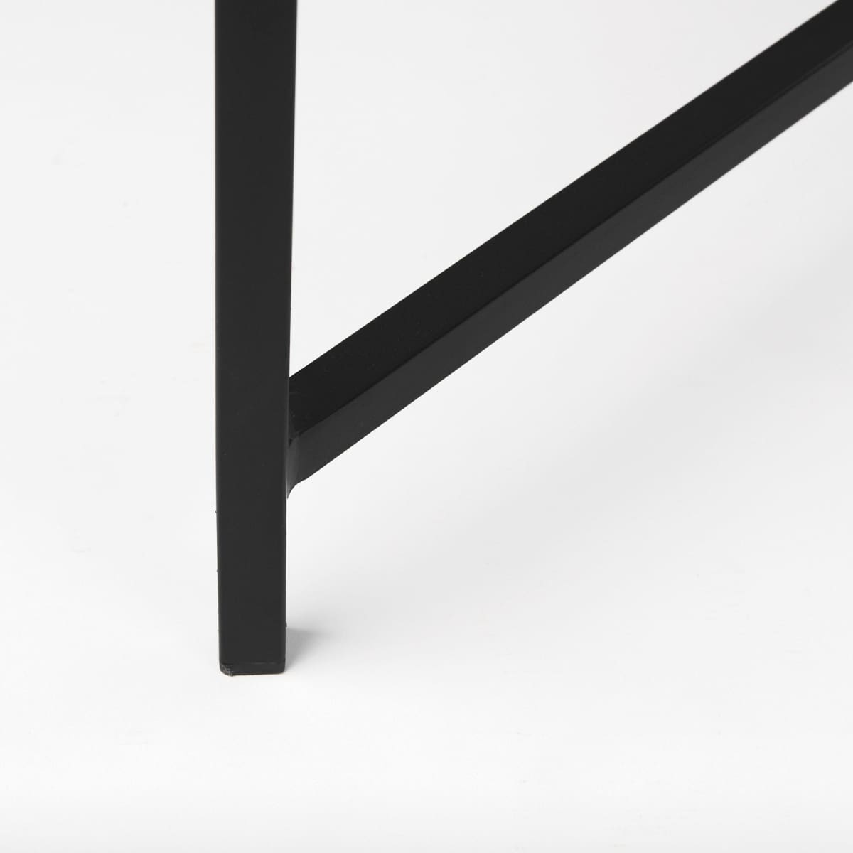 Lucas Coffee Table White Marble | Black Metal - coffee-tables