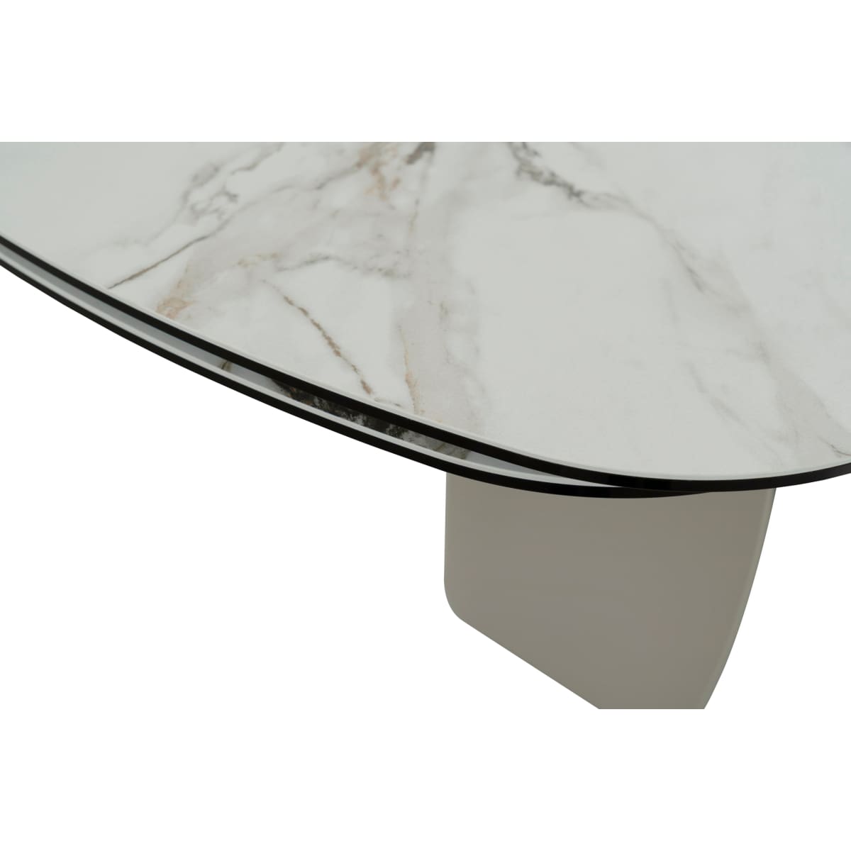 Lugano Ceramic Top Extension Dining Table - dining-table