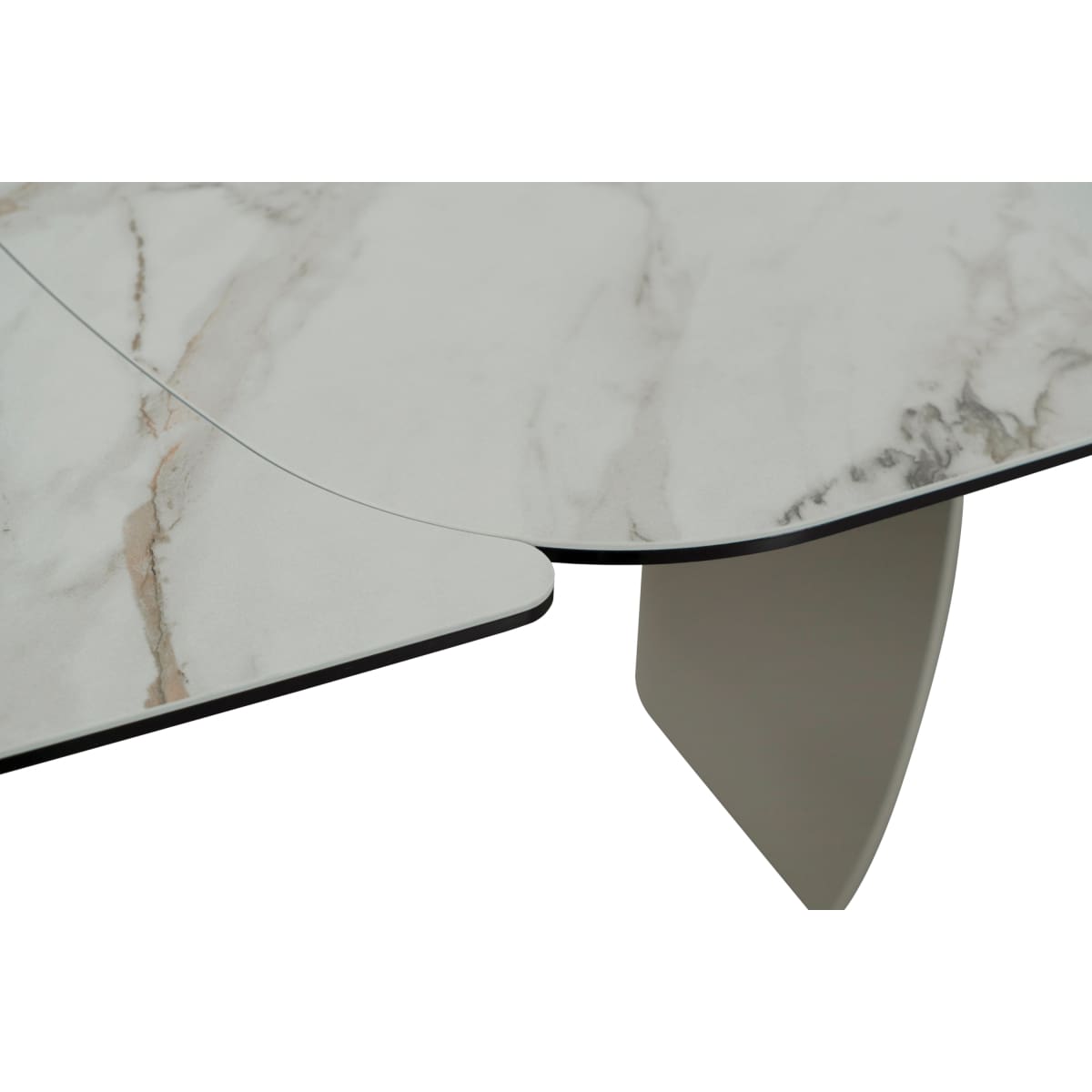 Lugano Ceramic Top Extension Dining Table - dining-table