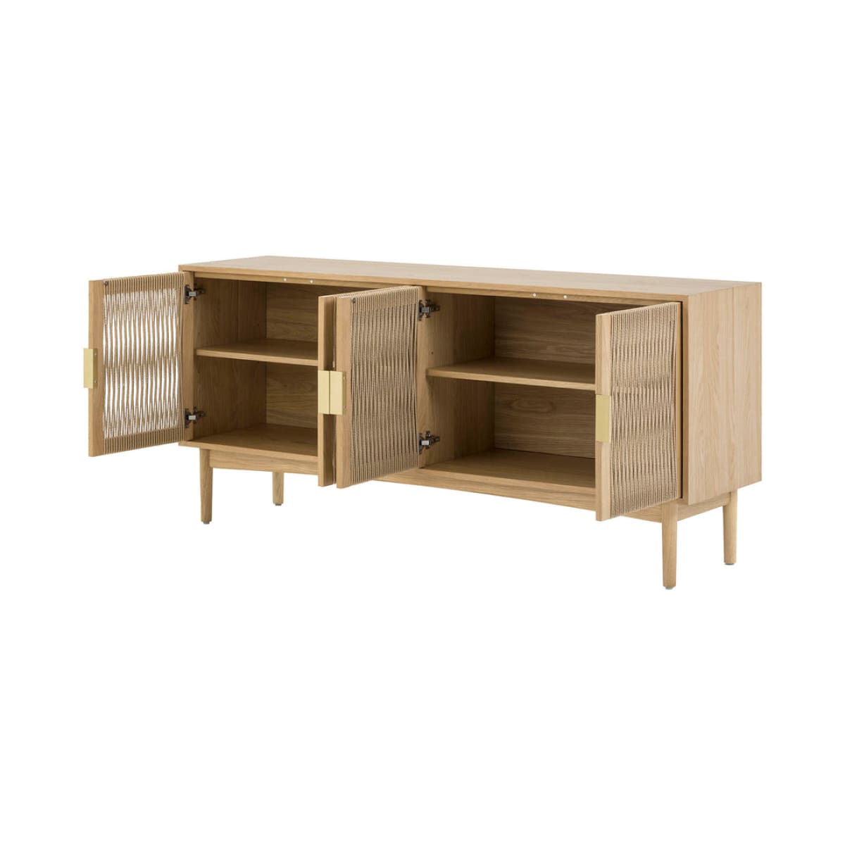 Lumina 4 Door Sideboard - lh-import-sideboards-cabinets
