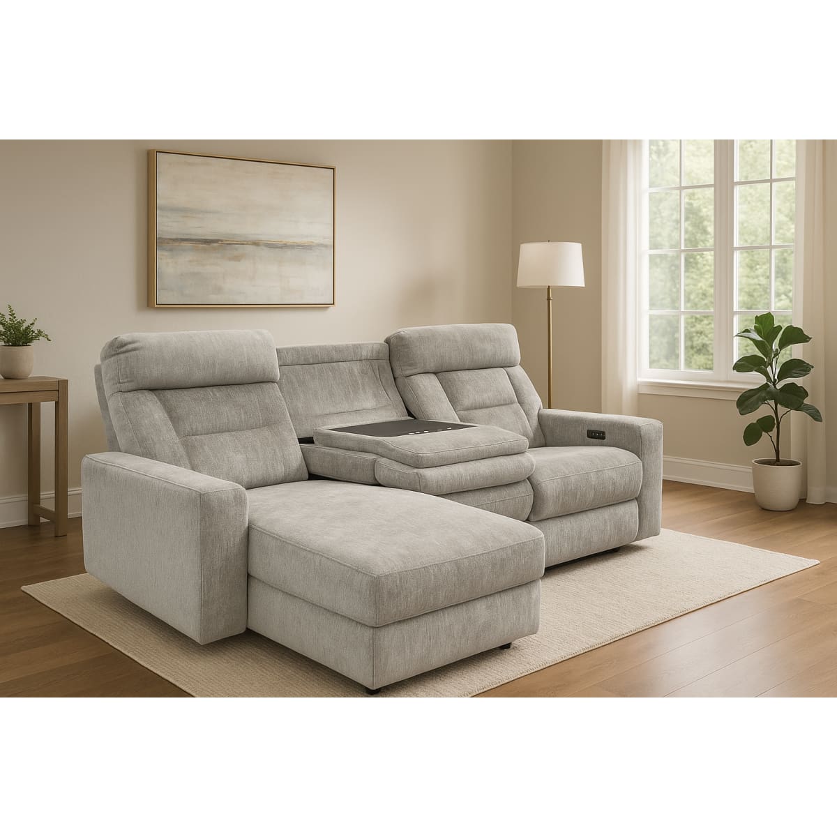 Luxe Motion Sectional - Sectional