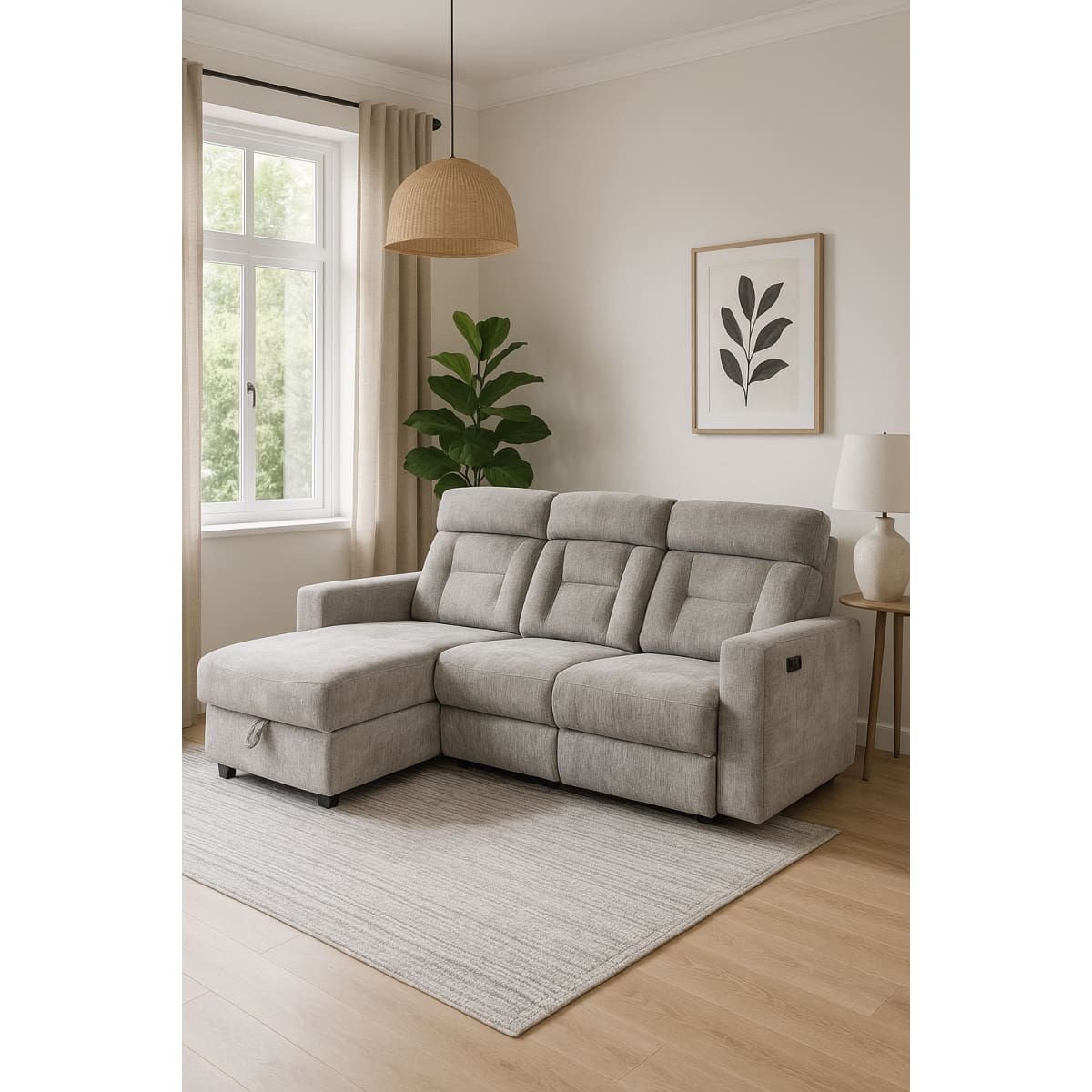 Luxe Motion Sectional - Sectional