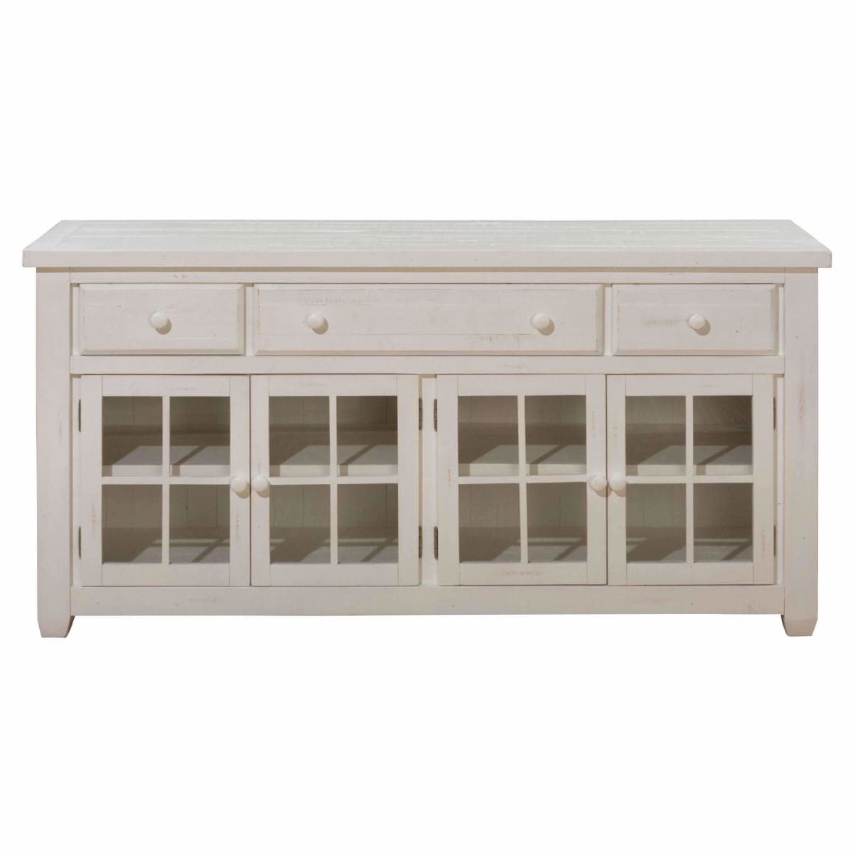 Madaket Reclaimed Pine 66 Media Console - ENTERTAINMENT CONSOLE