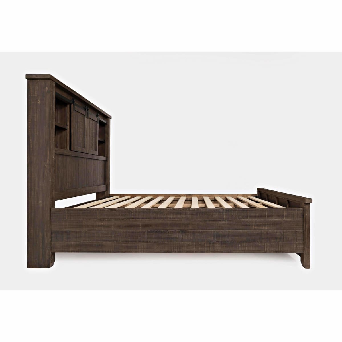 Madison Country Barn Door Bed -Brown - BED