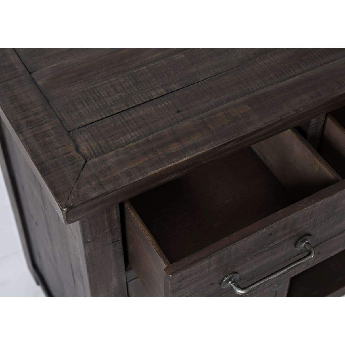 Madison County Barnwood 60 Console - ENTERTAINMENT CONSOLE