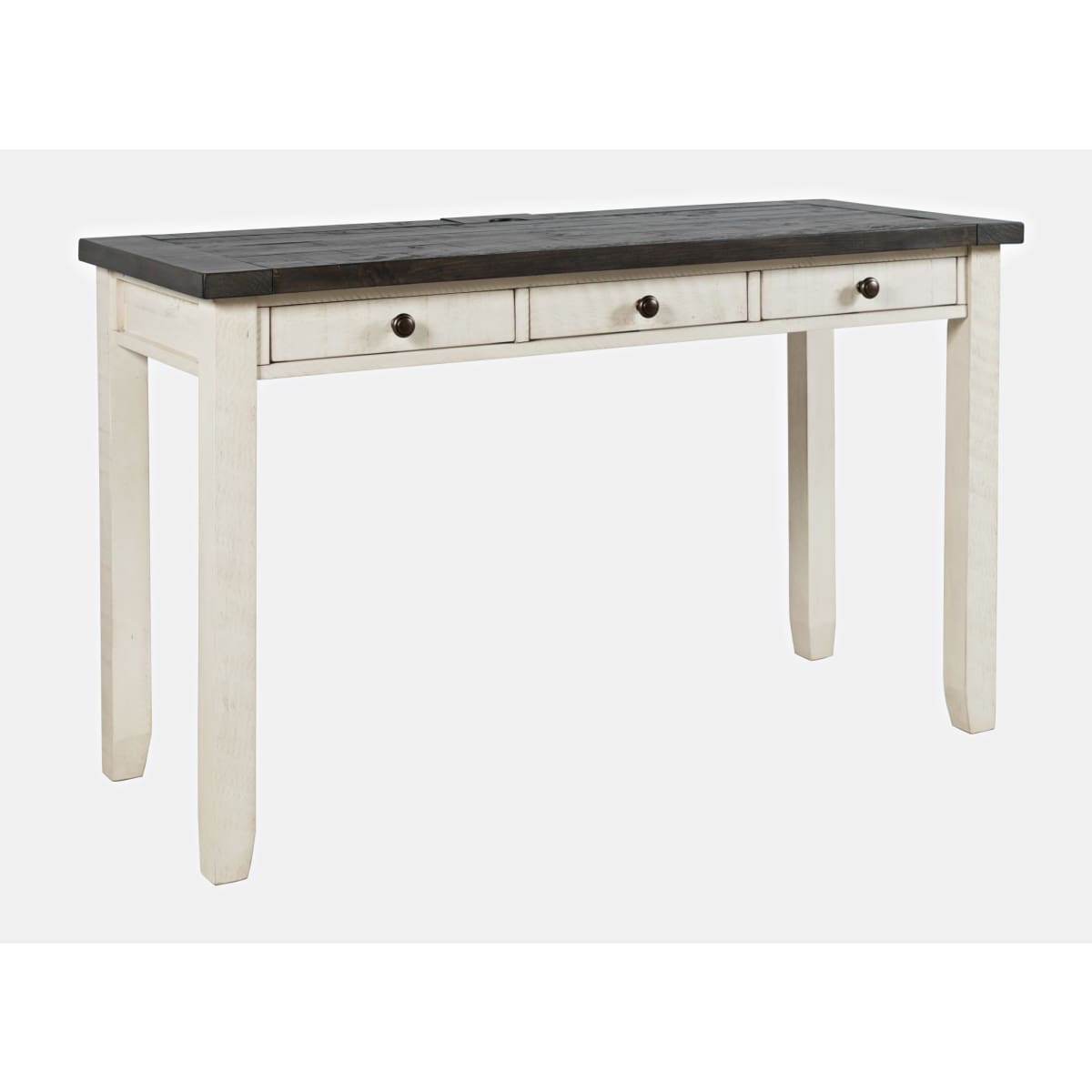 Madison County Power Desk-Vintage White - 50X20X30 - Office Desk