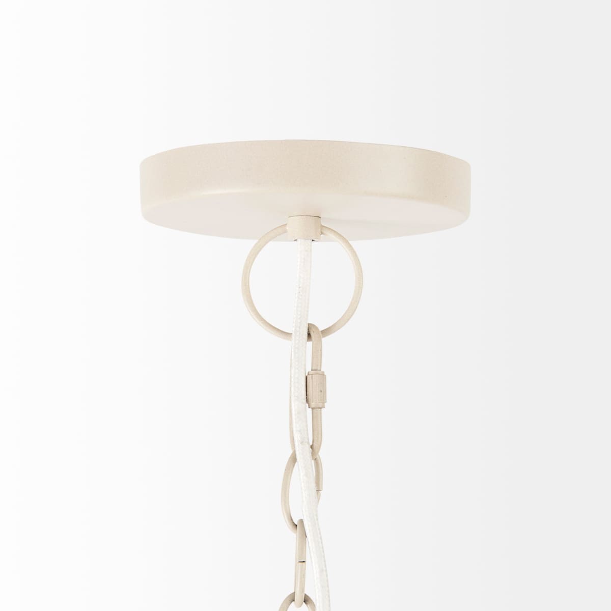 Marimba Chandelier Natural Cane - chandeliers