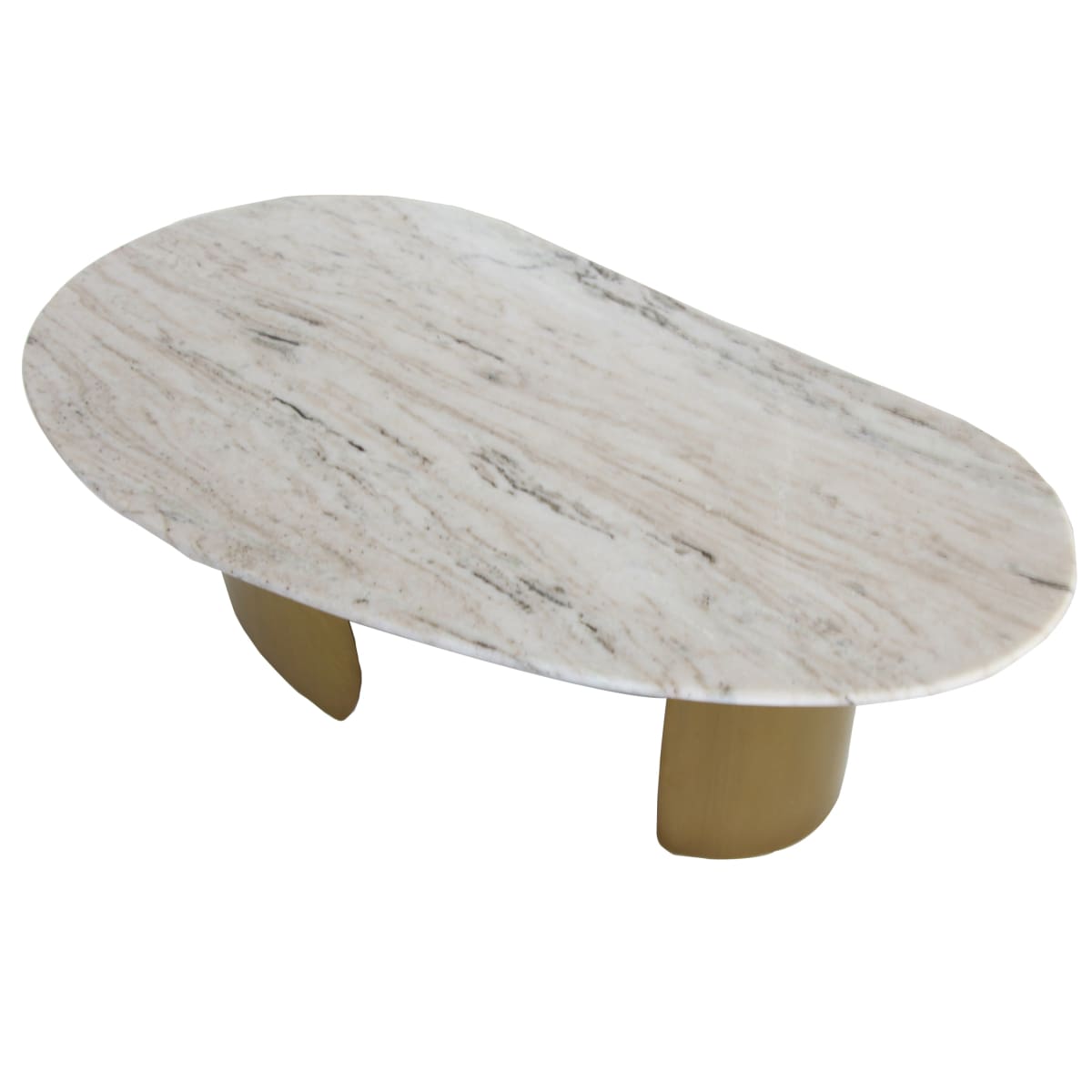 Mataeo Marble Top Coffee Table - coffee-tables