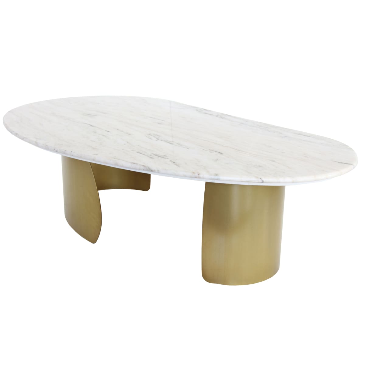 Mataeo Marble Top Coffee Table - coffee-tables
