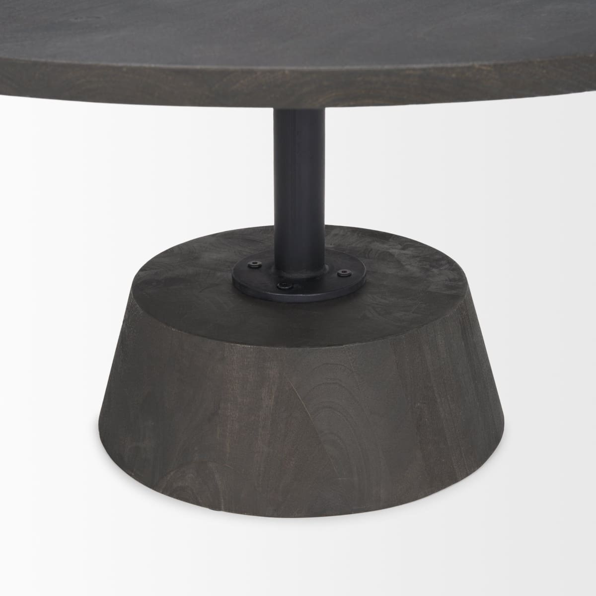 Maxwell Coffee Table Light Brown Wood | Gold Metal - coffee-tables