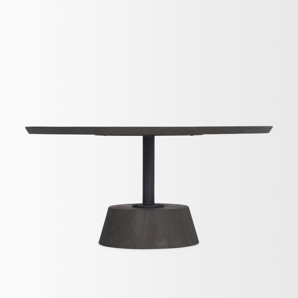 Maxwell Coffee Table Light Brown Wood | Gold Metal - coffee-tables