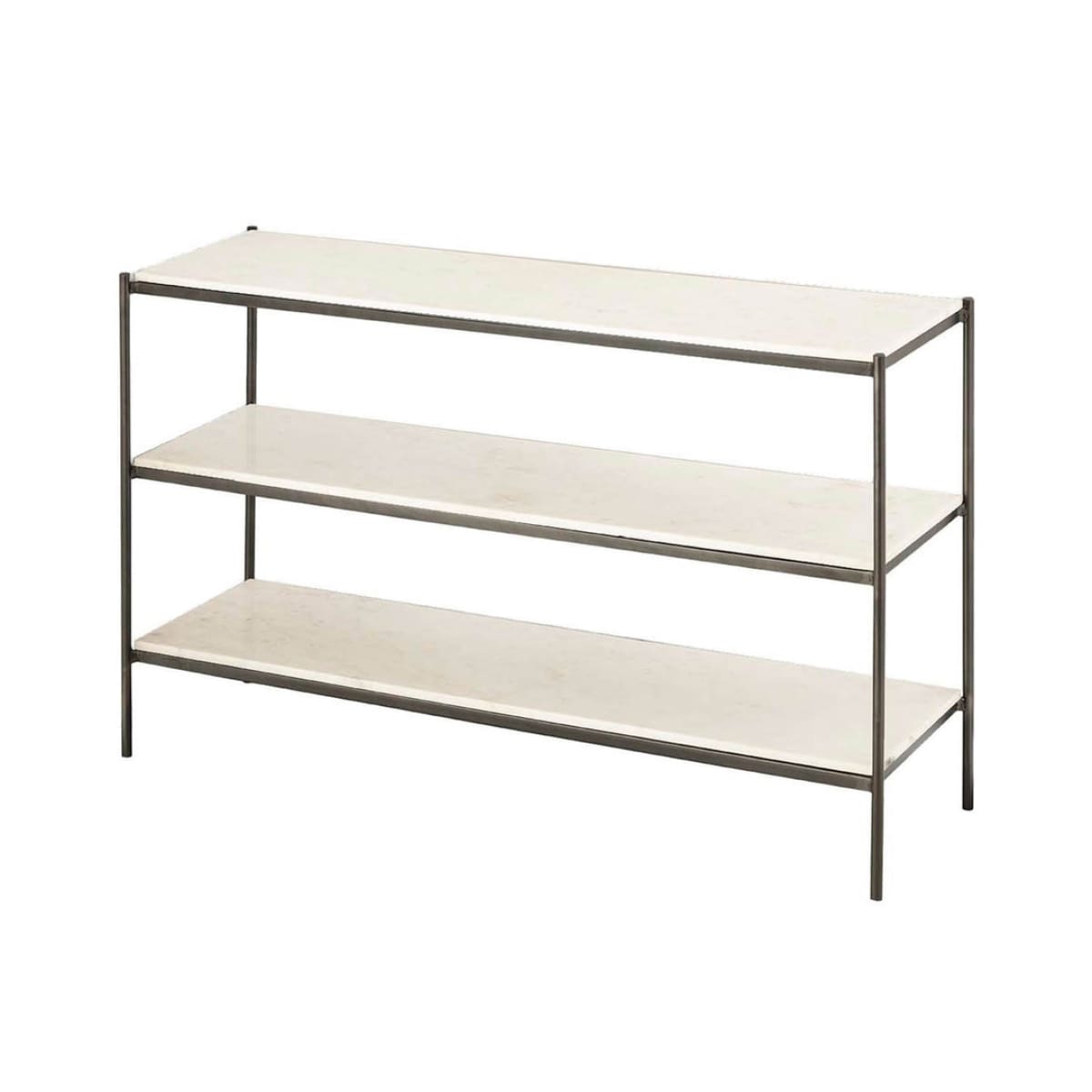 Maya Console Table - White Marble - lh-import-console-tables