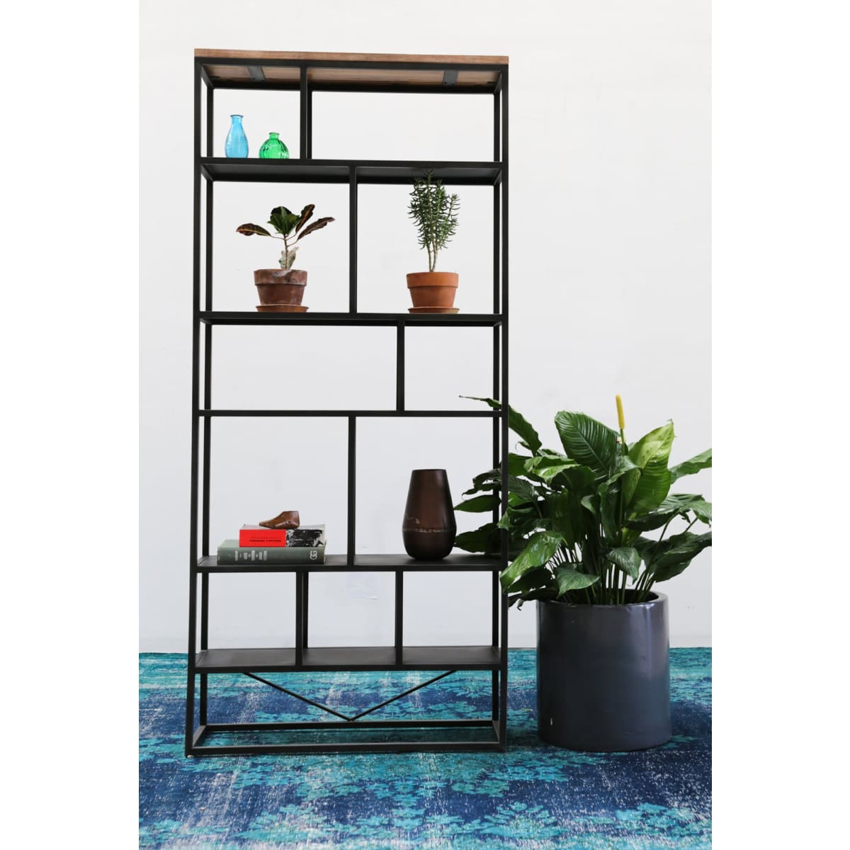 Metro Havana Tall Bookcase - lh-import-shelving-storage