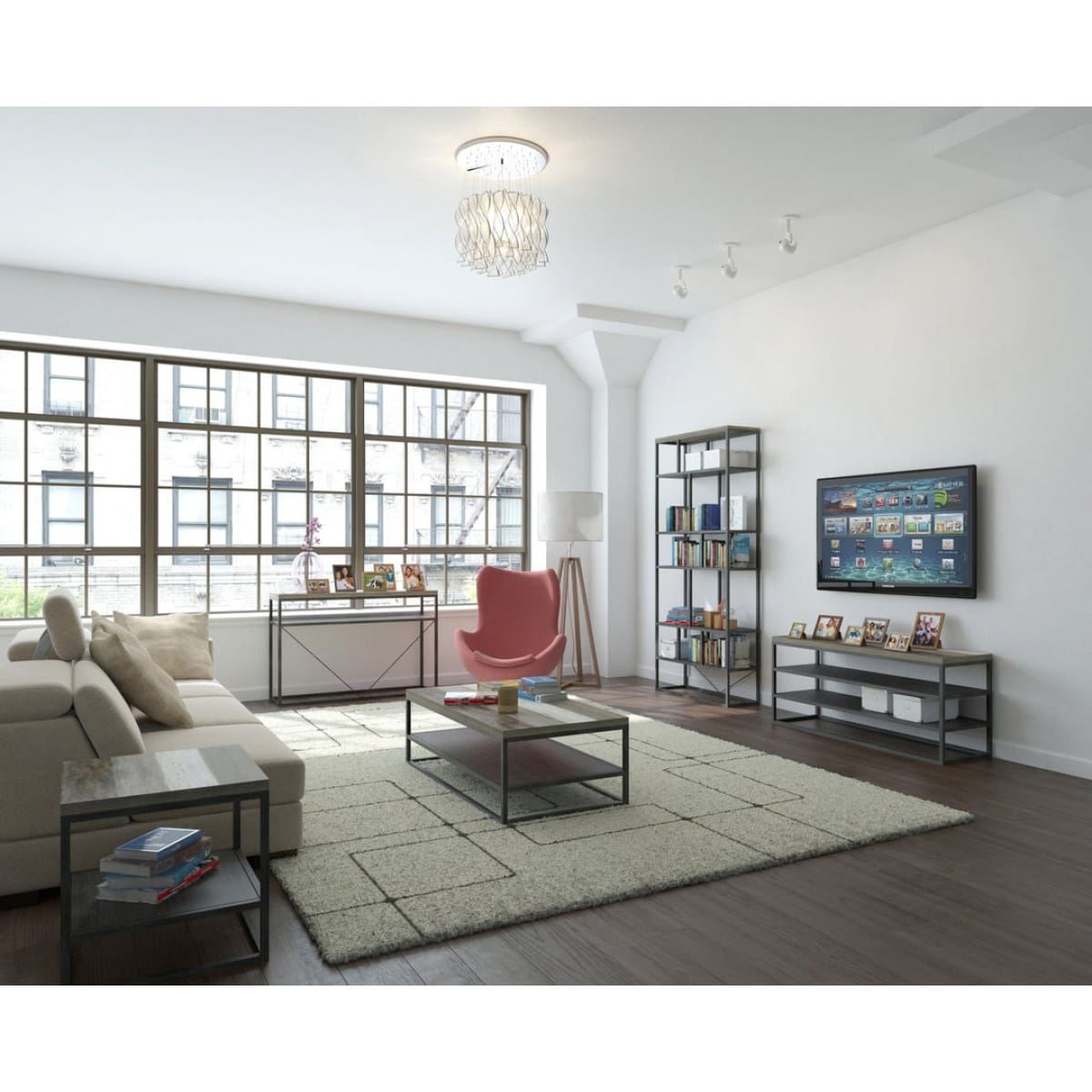 Metro Havana Tall Bookcase - lh-import-shelving-storage