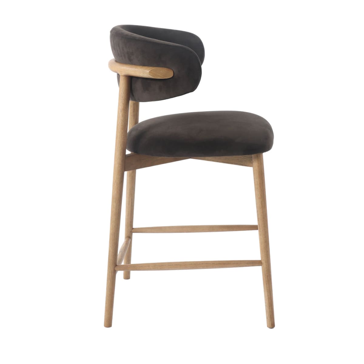 Milo Counter Stool - Slate Charcoal - lh-import-stools