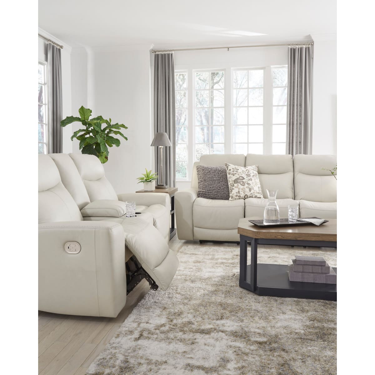 Mindanao Coconut Power Reclining Loveseat - Loveseat