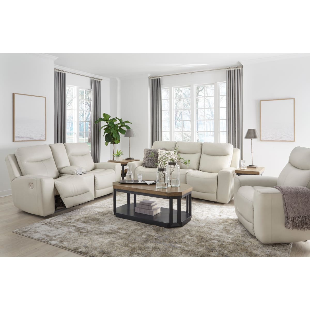 Mindanao Coconut Power Reclining Sofa - Sofa