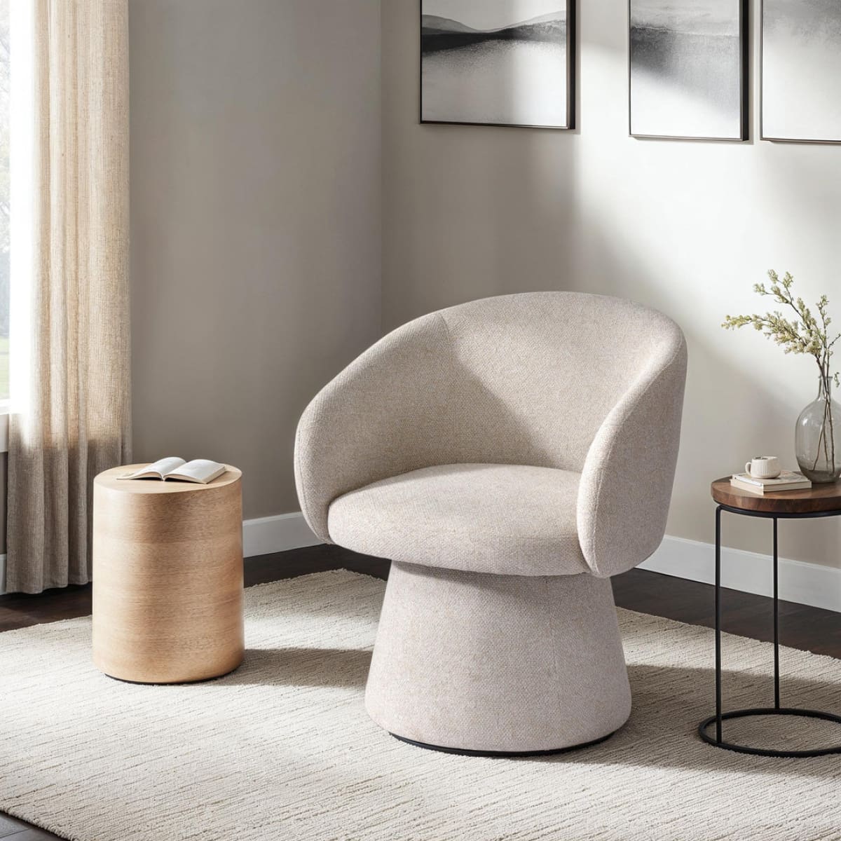 Misha Club Chair - Sand - lh-import-accent-club-chairs