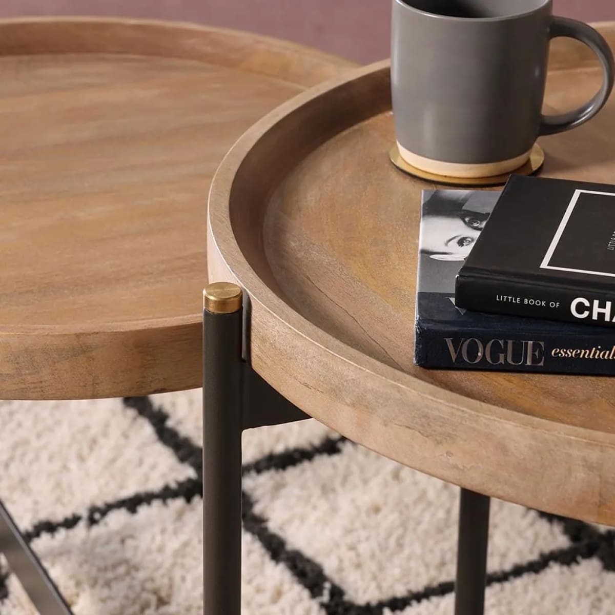 Misty Nesting Table Set - END TABLE/SIDE TABLE