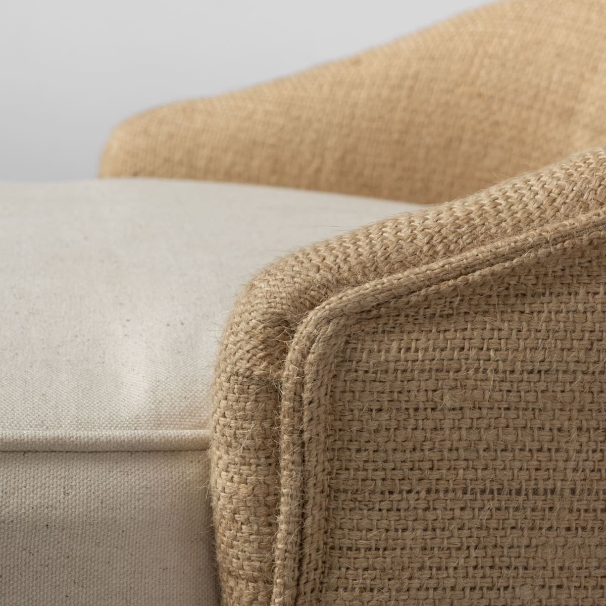 Monmouth Upholstered Seat Bar Counter Stool Cream Fabric | Brown Wood | Counter - bar-stools