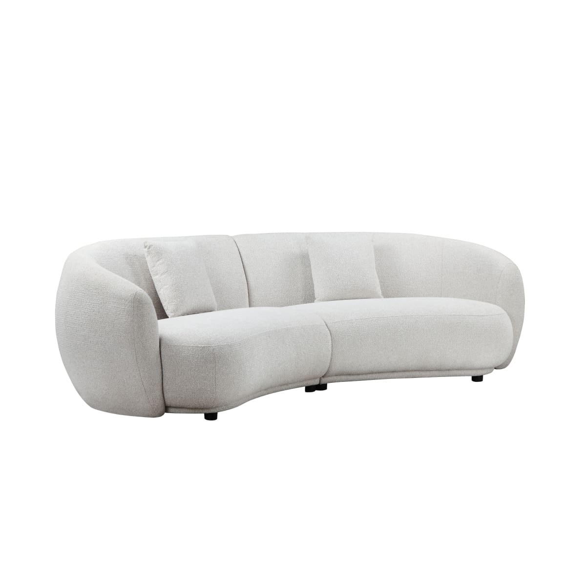Myles Curve Sofa - Sofa
