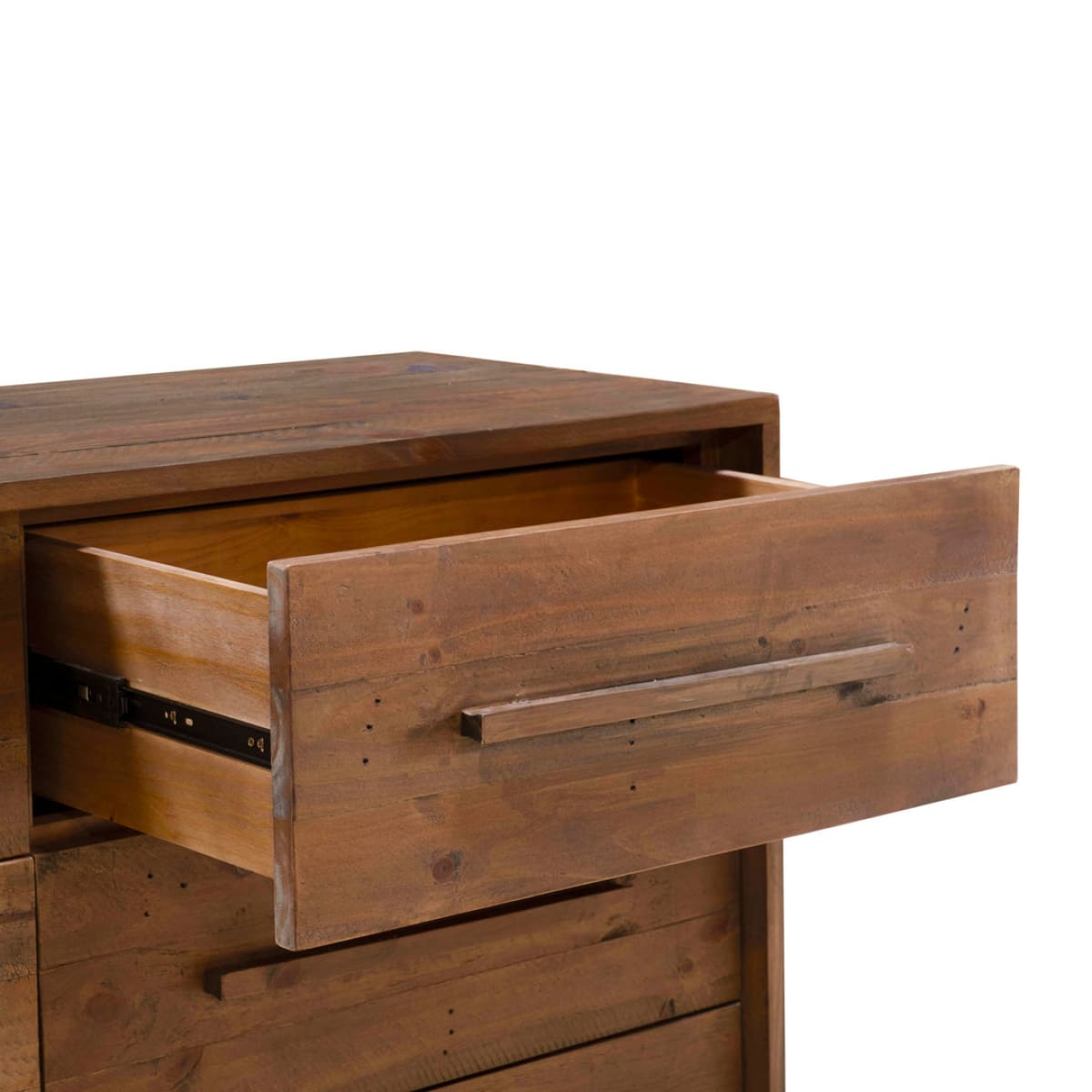 Nevada 6 Drawer Dresser - Dark Driftwood - lh-import-dressers