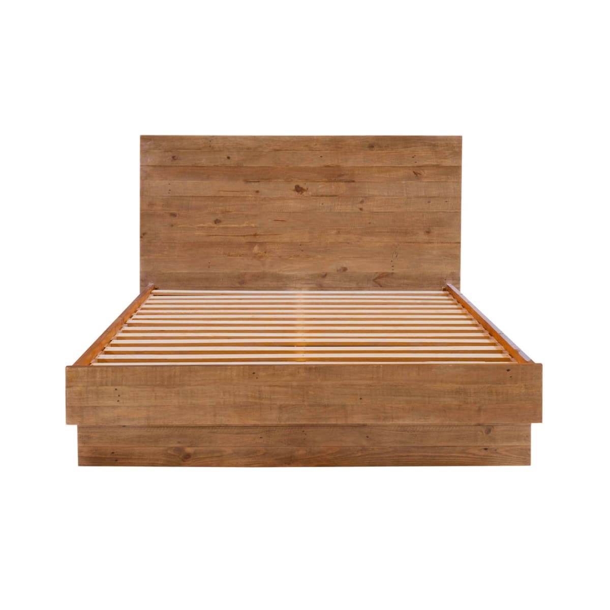 Nevada Queen Bed - Dark Driftwood - lh-import-beds