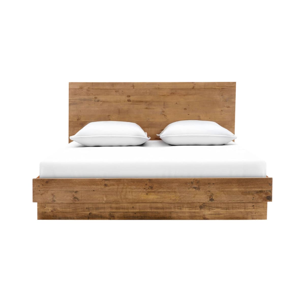 Nevada Queen Bed - Dark Driftwood - lh-import-beds