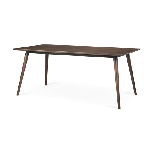 Nicholas Dining Table Brown Wood - dining-table
